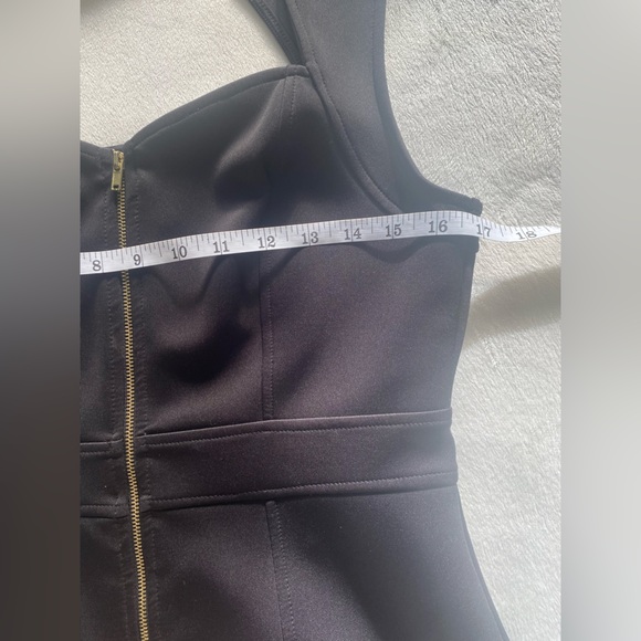 Forever Young Zip Up black Corset Mini Dress - Picture 7 of 8